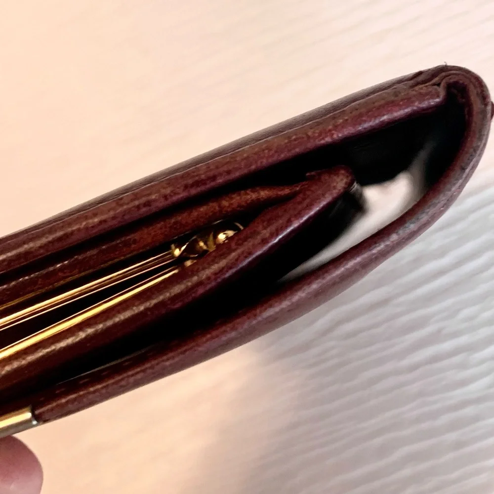 Cartier vintage burgundy